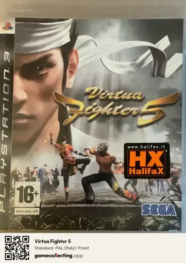 Virtua Fighter 5 PlayStation 3, Italy box front