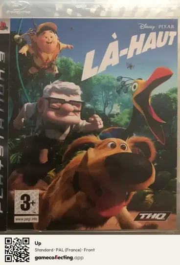 Up PlayStation 3, France box front