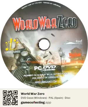 World War Zero Computer, PAL disc