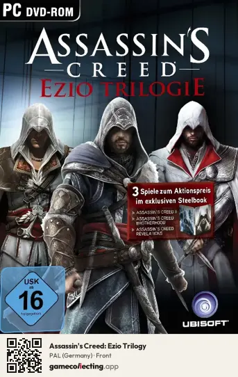 Assassin's Creed: Ezio Trilogy Computer, Germany box front