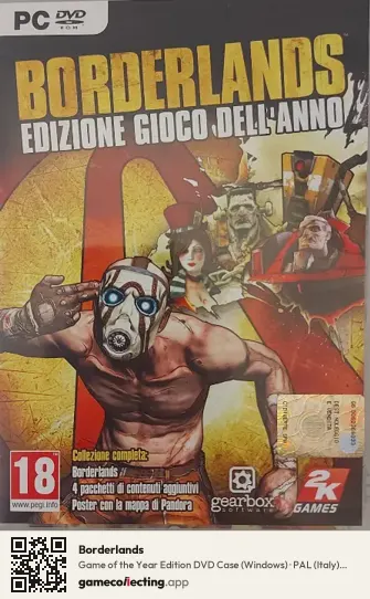 Borderlands Computer, Italy box front