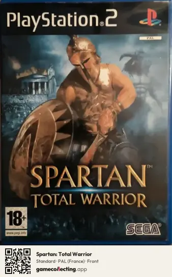 Spartan: Total Warrior PlayStation 2, France box front