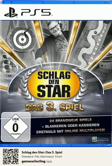 Schlag den Star: Das 3. Spiel PlayStation 5, Germany box front