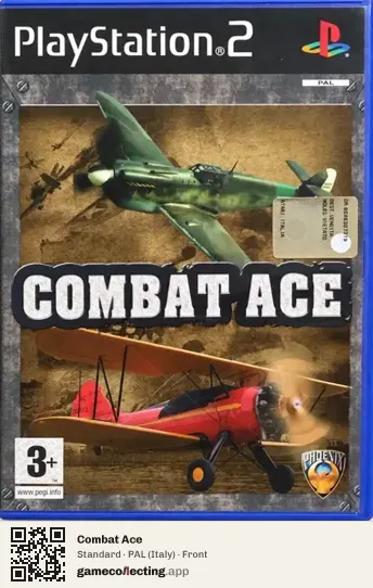 Combat Ace PlayStation 2, Italy box front