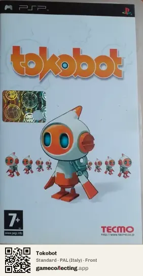 Tokobot PlayStation Portable, Italy box front