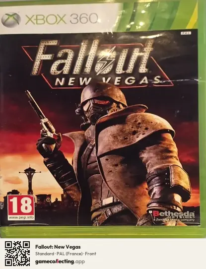 Fallout: New Vegas Xbox 360, France box front
