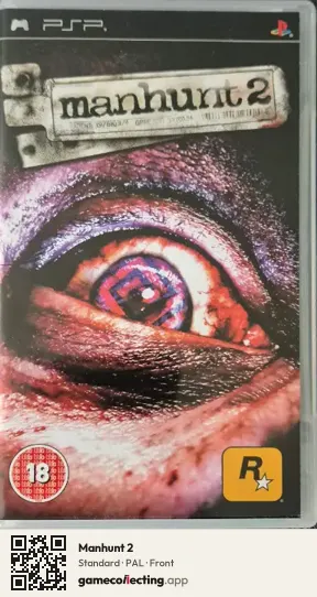 Manhunt 2 PlayStation Portable, PAL box front