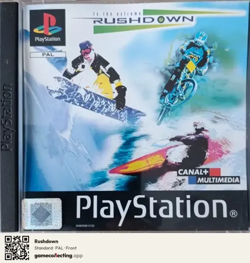 Rushdown PlayStation, PAL box front