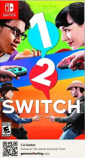 1-2-Switch Nintendo Switch, North America box front