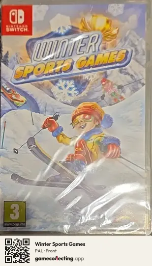 Winter Sports Games Nintendo Switch, PAL box front