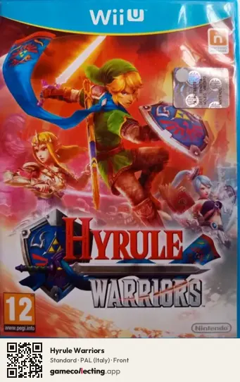 Hyrule Warriors Nintendo Wii U, Italy box front