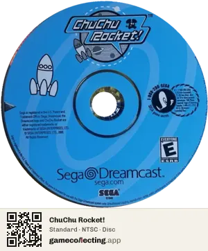 ChuChu Rocket! Sega Dreamcast, NTSC disc