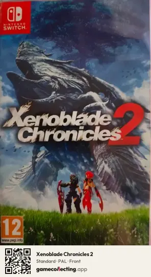 Xenoblade Chronicles 2 Nintendo Switch, PAL box front