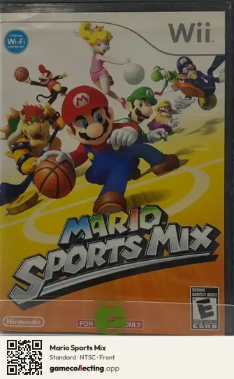 Mario Sports Mix Nintendo Wii, NTSC box front