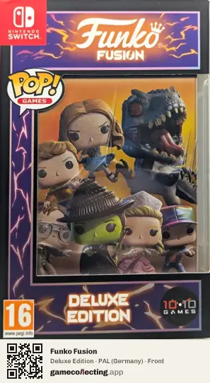 Funko Fusion Nintendo Switch, Germany box front