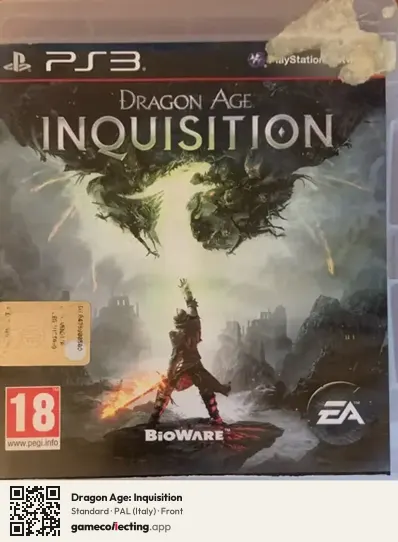 Dragon Age: Inquisition PlayStation 3, Italy box front