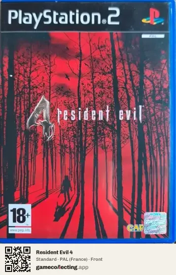Resident Evil 4 PlayStation 2, France box front