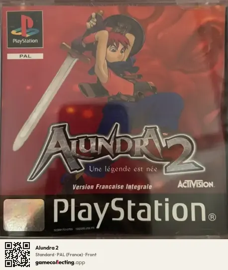 Alundra 2 PlayStation, France box front