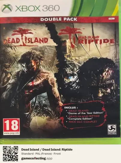 Dead Island / Dead Island: Riptide Xbox 360, France box front