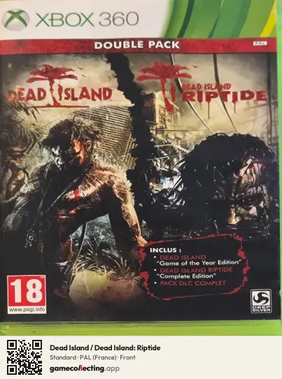 Dead Island / Dead Island: Riptide Xbox 360, France box front