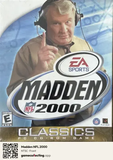 Madden NFL 2000 Computer, NTSC box front