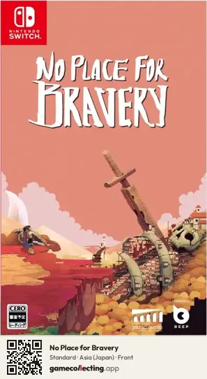 No Place for Bravery Nintendo Switch, Asia box front