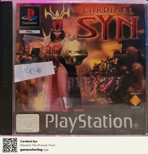 Cardinal Syn PlayStation, France box front