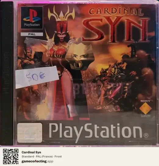 Cardinal Syn PlayStation, France box front