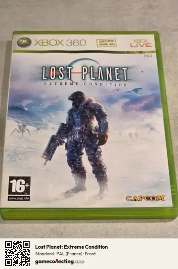 Lost Planet: Extreme Condition Xbox 360, France box front
