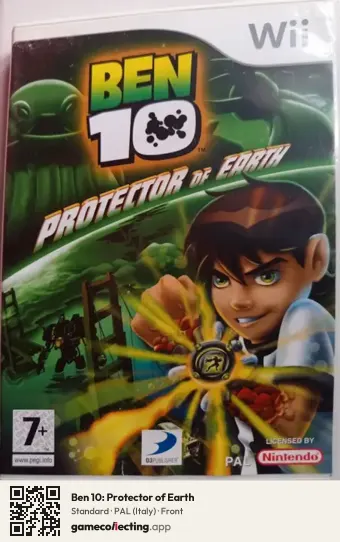 Ben 10: Protector of Earth Nintendo Wii, Italy box front