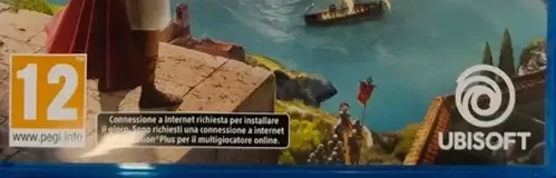 Anno 117: Pax Romana, the PEGI square on its front