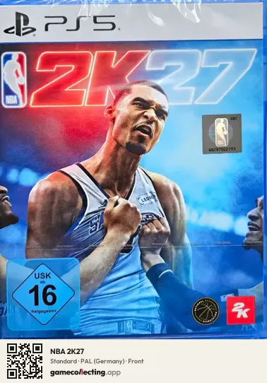 NBA 2K27 PlayStation 5, Germany box front