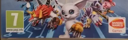Digimon All-Star Rumble, the PEGI square on its front