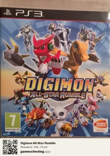 Digimon All-Star Rumble PlayStation 3, PAL box front
