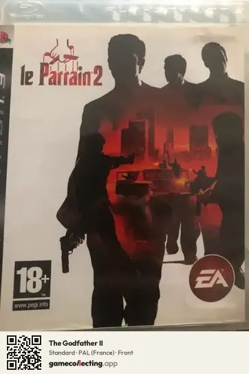 The Godfather II PlayStation 3, France box front