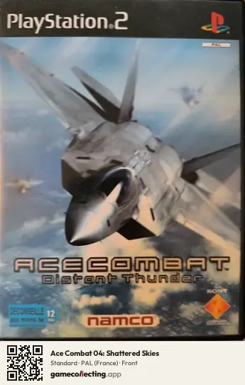 Ace Combat 04: Shattered Skies PlayStation 2, France box front