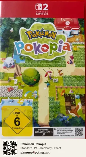Pokémon Pokopia Nintendo Switch 2, Germany box front