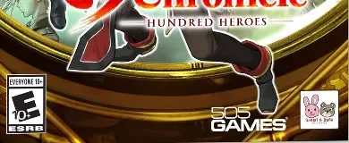 Eiyuden Chronicle: Hundred Heroes, the ESRB box on its front