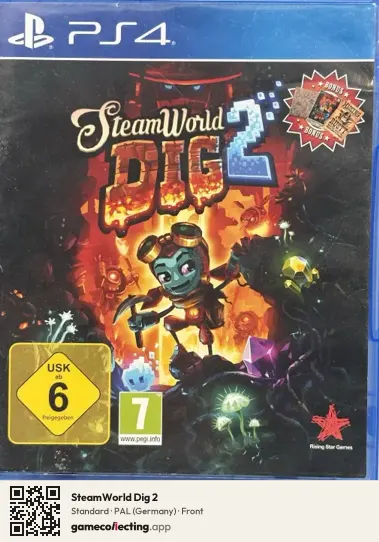 SteamWorld Dig 2 PlayStation 4, Germany box front