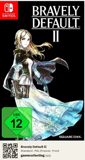 Bravely Default II Nintendo Switch, France box front