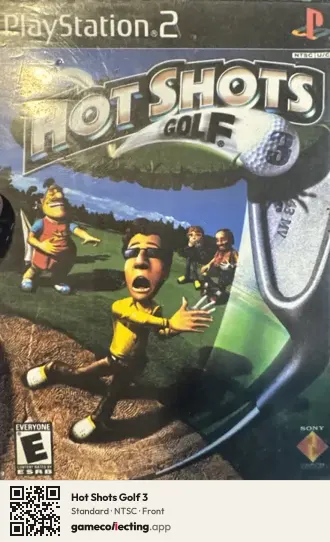 Hot Shots Golf 3 PlayStation 2, NTSC box front