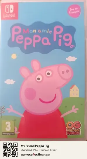 My Friend Peppa Pig Nintendo Switch, France box front