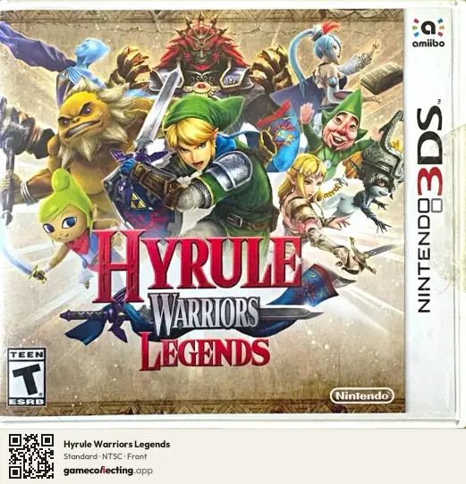 Hyrule Warriors Legends Nintendo 3DS, NTSC box front