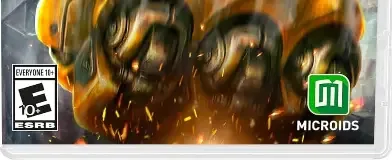 F.I.S.T.: Forged in Shadow Torch, the ESRB box on its front