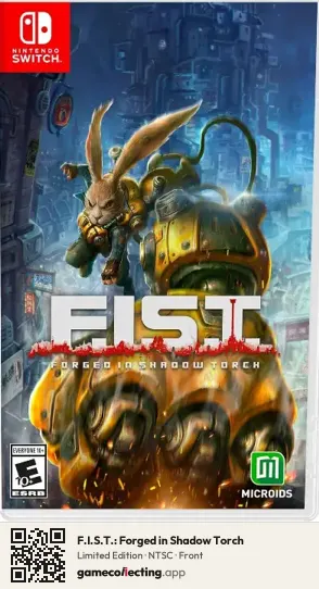 F.I.S.T.: Forged in Shadow Torch Nintendo Switch, NTSC box front