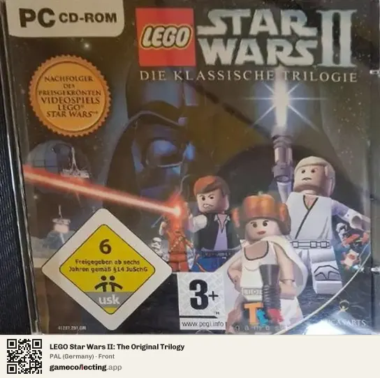 LEGO Star Wars II: The Original Trilogy Computer, Germany box front