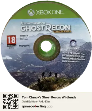 Tom Clancy's Ghost Recon: Wildlands Xbox One, PAL disc