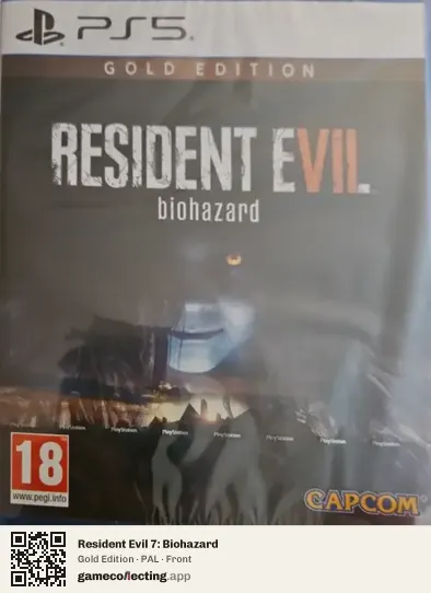 Resident Evil 7: Biohazard PlayStation 5, PAL box front