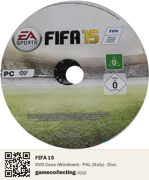 FIFA 15 Computer, PAL disc