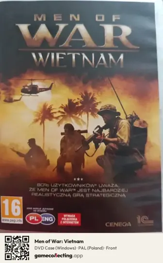 Men of War: Vietnam Computer, Poland box front